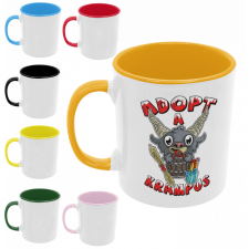  Adopt a Krampus - Színes Bögre bögrék, csészék