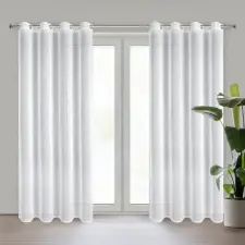  Adri1 vasalásmentes függöny Fehér 140x250 cm lakástextília