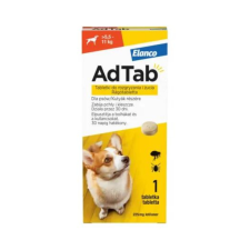  AdTab 5,5-11kg kutya 225mg élősködő elleni készítmény kutyáknak