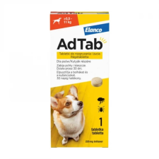 AdTab rágótabletta közepes testű kutyáknak (>5,5-11 kg) 225mg vitamin, táplálékkiegészítő kutyáknak