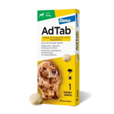AdTab Rágótabletta Kutyák részére 11-22 kg 3db élősködő elleni készítmény kutyáknak