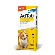 AdTab Rágótabletta Kutyák részére 5,5-11 kg 3db élősködő elleni készítmény kutyáknak