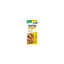 ADTAB RÁGÓTABLETTA NAGY TESTŰ KUTYÁKNAK (>11-22KG) 450MG , 1DB TABLETTA élősködő elleni készítmény kutyáknak