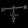  Advance Monitor Asztali konzol - XTENDMOUNTS Dual (17-32", Max.: 2x9kg, dönthető, forgatható, fekete