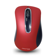 ADVANCE Shape 3D Wireless Ergonomikus Egér - Piros/Fekete (S-3DW-RE) egér