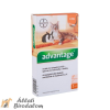 Advantage Advantage 40 macska/nyúl 0,4 ml 4 kg alatt 1x