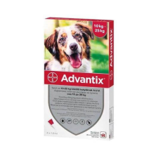  Advantix spot on 2,5 ml| 10-25 kg – 1x élősködő elleni készítmény kutyáknak
