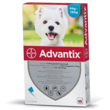 Advantix Spot On 4-10 kg 4 db élősködő elleni készítmény kutyáknak