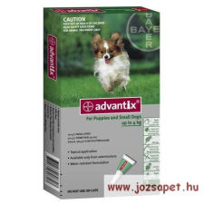 Advantix Spot-On 4kg alatti kutya számára 0,4ml*4 pipetta élősködő elleni készítmény kutyáknak