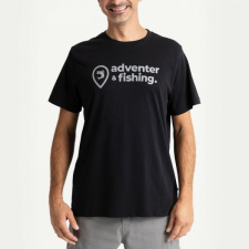 Adventer Fishing ADVENTER RÖVID UJJÚ PÓLÓ BLACK M horgászkiegészítő