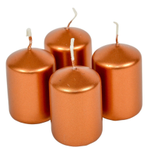  Adventi gyertya metál bronz 4cm x 6cm gyertya
