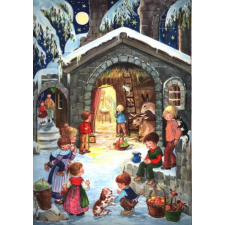 Adventskalender "Am Stall" – Sellmer Verlag naptár, kalendárium
