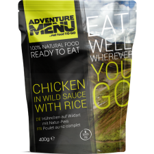 Adventure Menu Chicken in wild sauce with rice 400 g reform élelmiszer