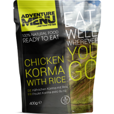 Adventure Menu Chicken Korma with rice 400 g reform élelmiszer