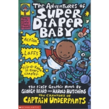 Adventures of Super Diaper Baby – Dav Pilkey idegen nyelvű könyv