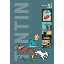  Adventures of Tintin 3 Complete Adventures in One Volume – Hergé idegen nyelvű könyv