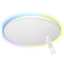 Adviti LED mennyezeti lámpa távirányítóval RGB- CCT fehér 36w 3500 lm világítás