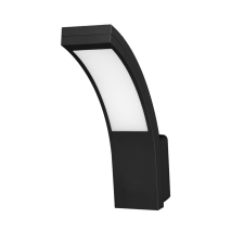 Adviti Piryt kültéri LED fali lámpa modern IP54 fekete 10w kültéri világítás