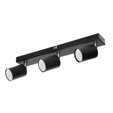  Adviti spot lámpa mennyezeti fekete 3x GU10 világítás