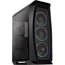 Aerocool Aero One Eclipse TG ARGB fekete számítógép ház