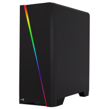 Aerocool Cylon RGB AEROPGSCYLON-BK, USB3.0 ATX fekete számítógépház számítógép ház
