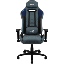 Aerocool DUKE AeroSuede Univerzális gamer szék Fekete, Kék forgószék