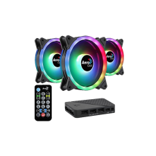 Aerocool Duo 12 Pro 12cm 3db-os + Vezérlő (ACF3-DU10227.11) hűtés