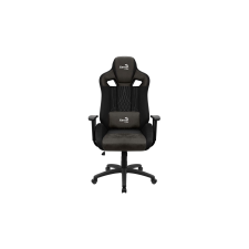Aerocool EARL AeroSuede Gamer szék - Fekete forgószék