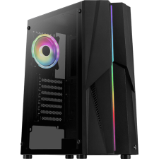 Aerocool mecha argb üveg ablakos számítógépház (accm-pv28113.11) számítógép ház