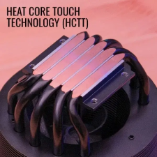 Aerocool Mirage 5 ARGB PWM 10cm Processzor hűtő hűtés