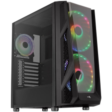 Aerocool NightHawk Duo RGB ATX fekete (ACCM-PB20033.11) számítógép ház