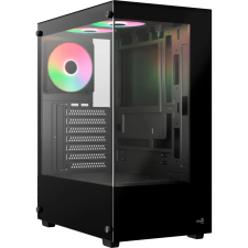 Aerocool Pivot ARGB v3 fekete számítógép ház
