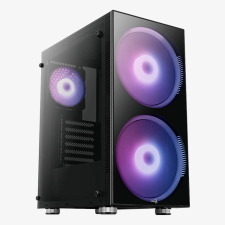 Aerocool Python RGB Fekete (ACCM-PB15033.11) számítógép ház