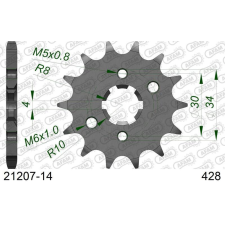 AFAM acél standard első lánckerék 21207 - 428 egyéb motorkerékpár alkatrész