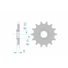 AFAM Acél Standard Első Lánckerék 22303 - 520