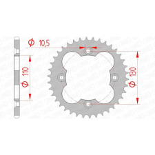  AFAM Acél Standard Hátsó Láncsor 10318 - 520 lánc, láncszett