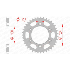 AFAM Acél Standard Hátsó Láncszem 50609 - 525 egyéb motorkerékpár alkatrész
