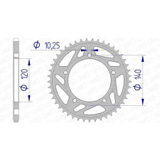 AFAM Alumínium Hátsó Láncszem 15605 - 520 egyéb motorkerékpár alkatrész