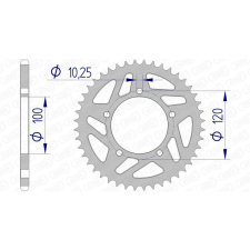AFAM Alumínium Hátsó Láncszem 36801 - 520 egyéb motorkerékpár alkatrész