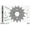 AFAM első lánckerék 428-as lánchoz + CLIPS 20200-13 AFAM Erőátviteli alkatrészek Láncok, lánckerekek, láncszettek Első lánckerekek