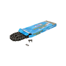 AFAM fekete megerősített lánc 415 130 szem AFAM Erőátviteli alkatrész Lánc, lánckerék, láncszett egyéb motorkerékpár alkatrész