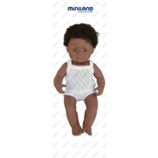 AFROAMERIKAI KARAKTER, FIÚ BABA (38 CM) baba