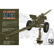  AFV-Club 3in Gun M5 On Carriage M1 1:35 (AF35S64) makett