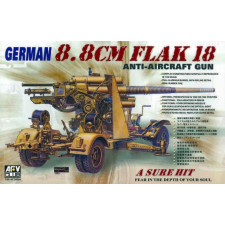  AFV-Club 8,8 cm FLAK 18 1:35 (AF35088) makett