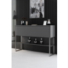 AG Komód Luxe - Silver, Anthracite