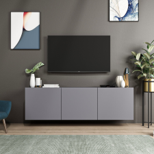AG TV szekrény White - Anthracite bútor