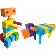 AGA4KIDS Pěnové kostky 60 ks barkácsolás, építés