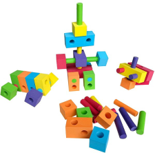 AGA4KIDS Pěnové kostky DS522 100 ks barkácsolás, építés