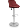 AGA Barová židle tmavě červená