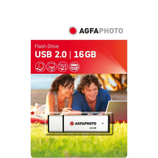 Agfaphoto 10513 USB flash meghajtó 16 GB USB A típus 2.0 Fehér pendrive